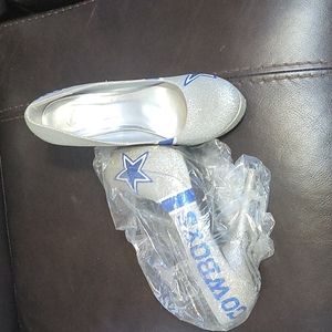 Dallas Cowboys custom made stilettos size 7
